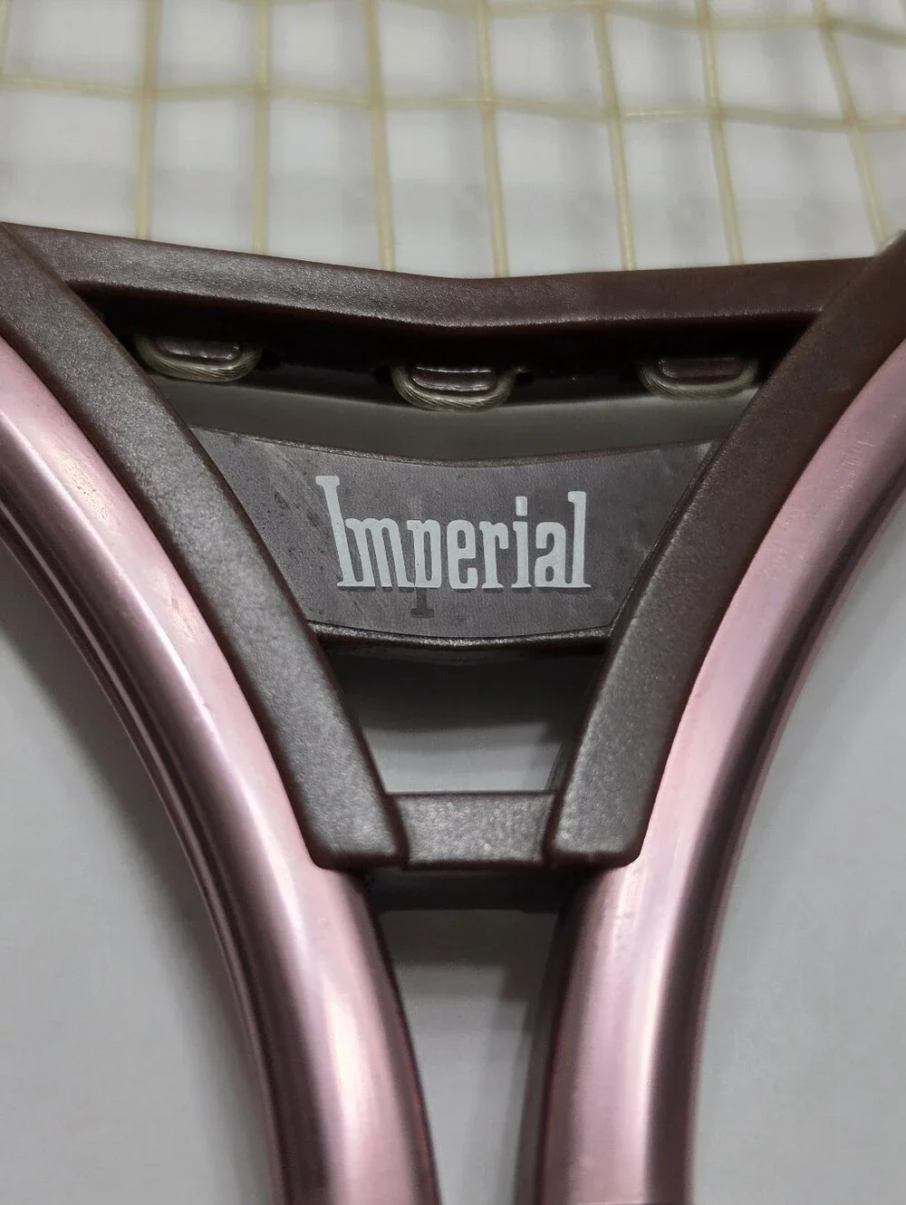 Vintage Imperial Racquetball Racquets Metallic Pink Matching Pair 18